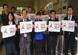 大阪マラソン「クリーンＵＰ作戦」に参加